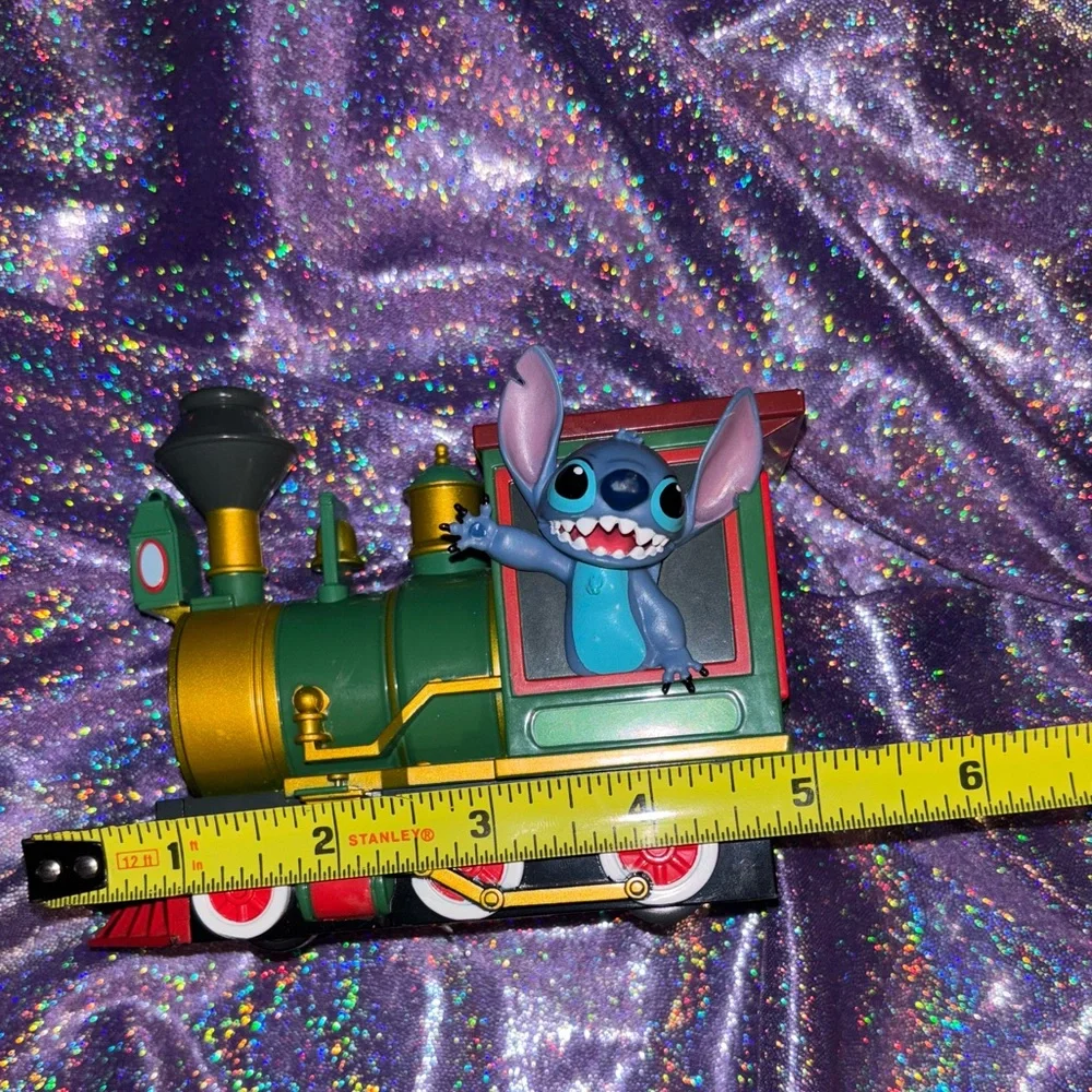 Disney Parks Stitch Railroad Pullback Toy